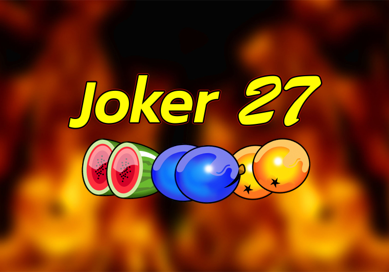 Joker 27, 3 rullikuga slotimasinad